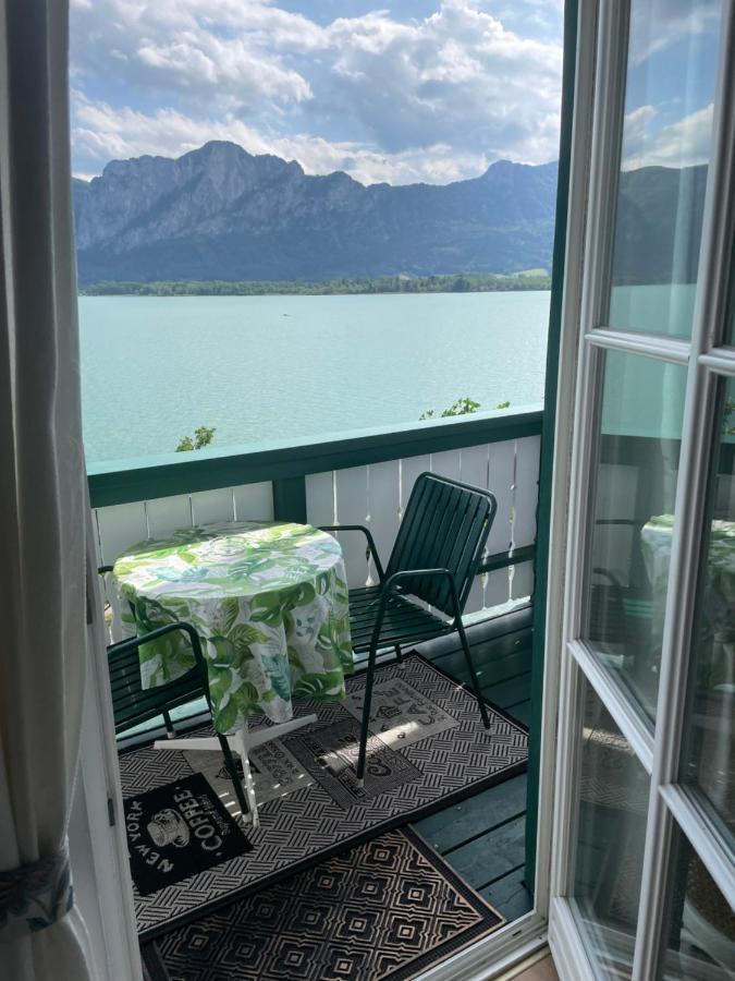 Апартаменты Pension Semler Мондзее Экстерьер фото